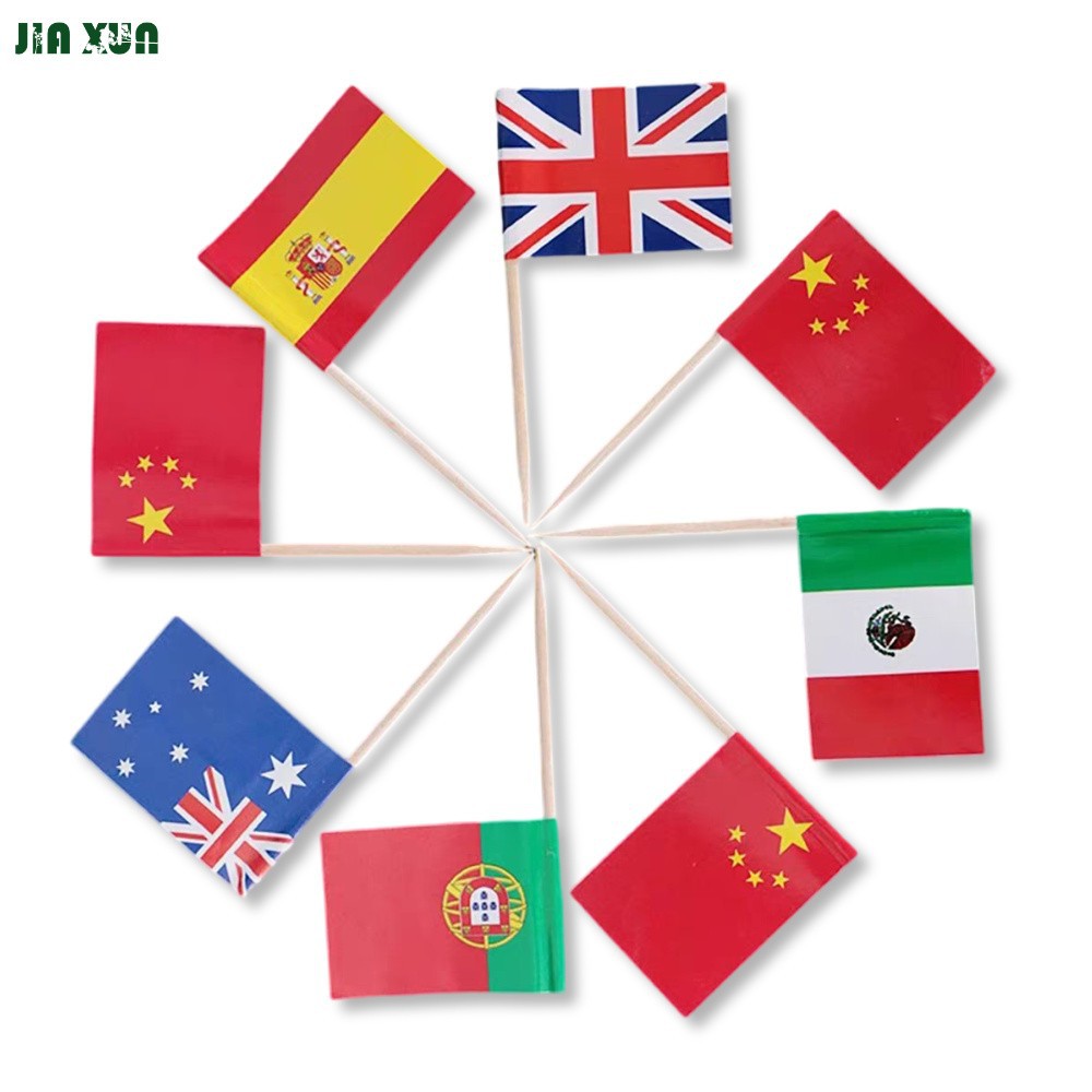 custom flag toothpick